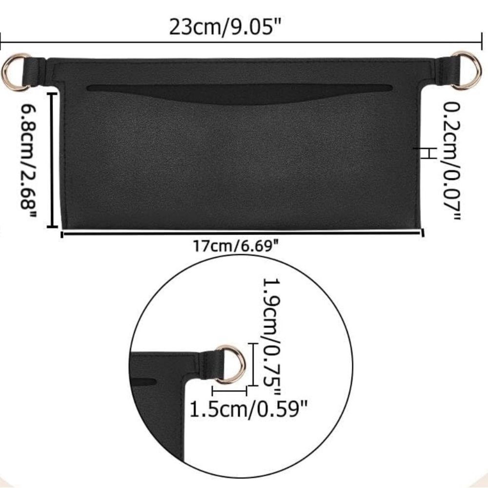 Crossbody Wallet Conversion Set With Chain‎ & Insert - Picture 11 of 11